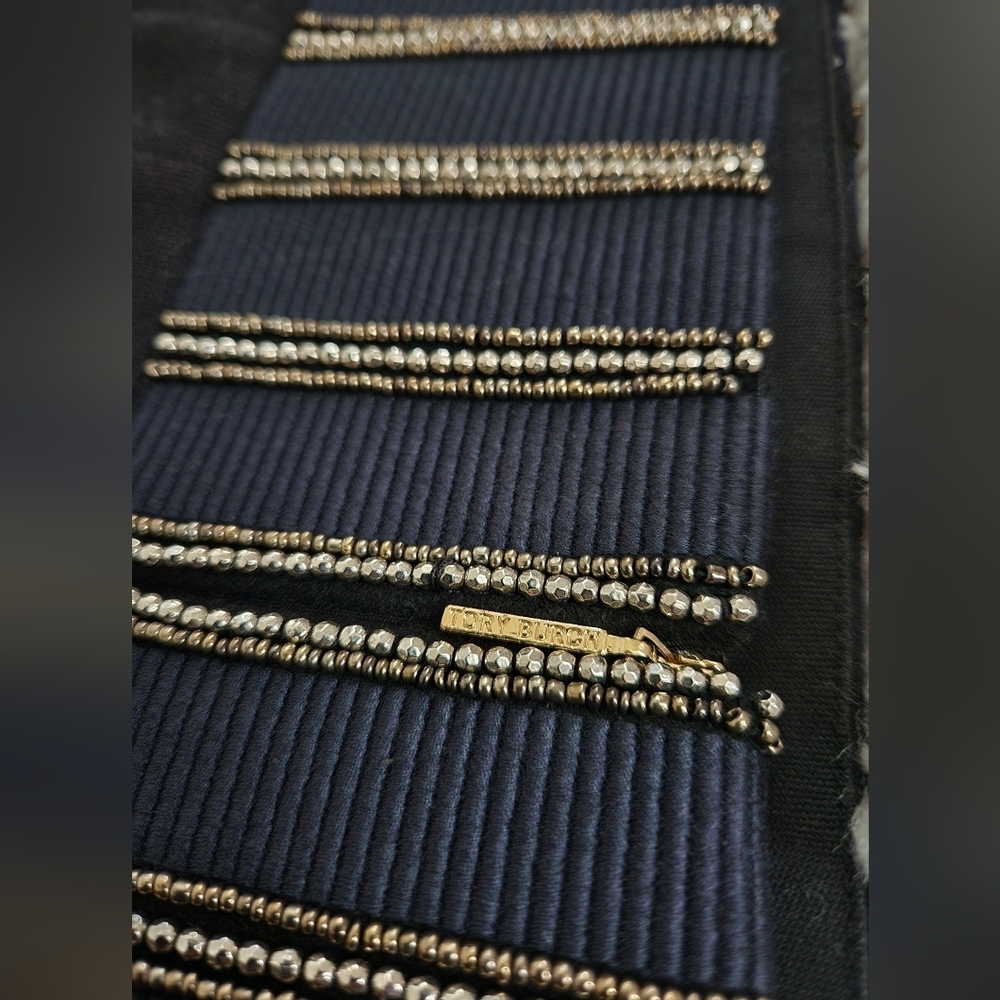Tory Burch "Thalia" Embellished Pencil Skirt XL - Picture 5 of 9